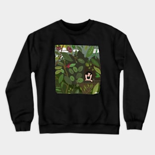 Silently, naturebound Crewneck Sweatshirt